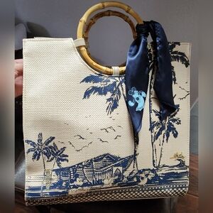 Disney Tiki Kingdom Mickey And Minnie Tote